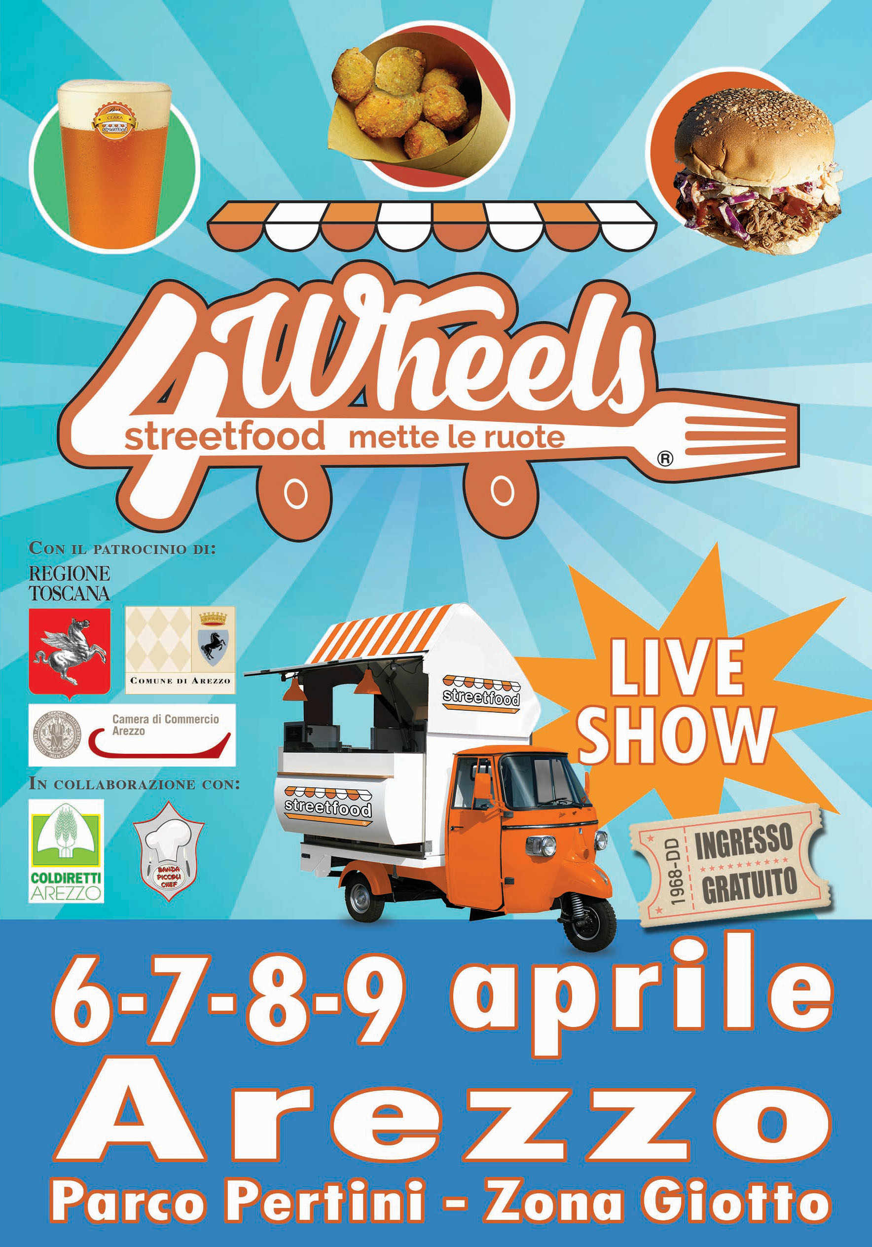 Streetfood 4Wheels Poster